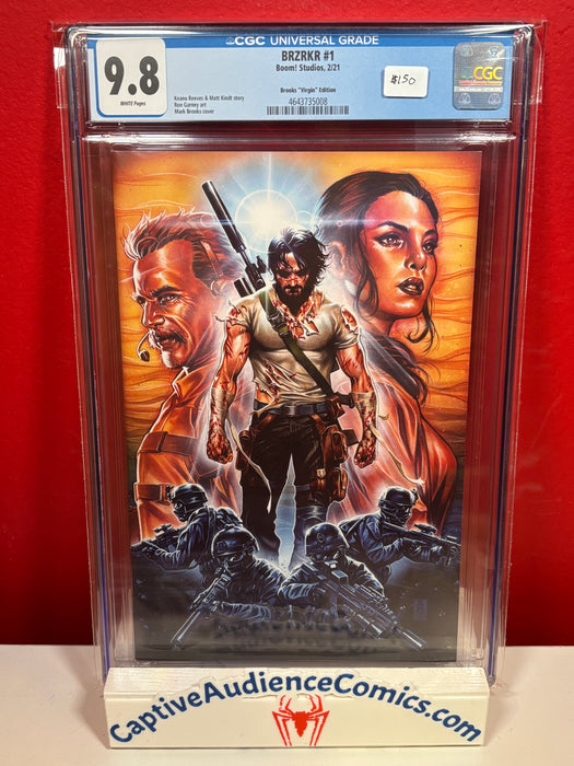 BRZRKR #1 - 1st Berserker - Brooks Virgin - CGC 9.8