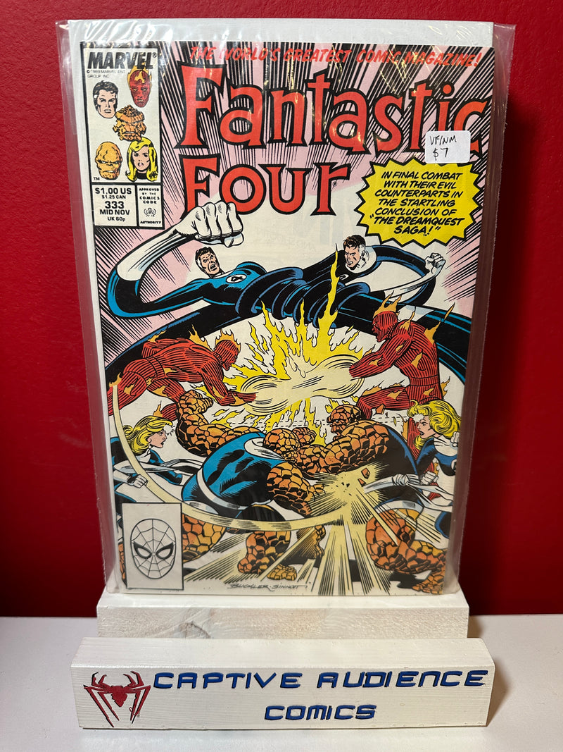 Fantastic Four, Vol. 1 #333 - VF/NM