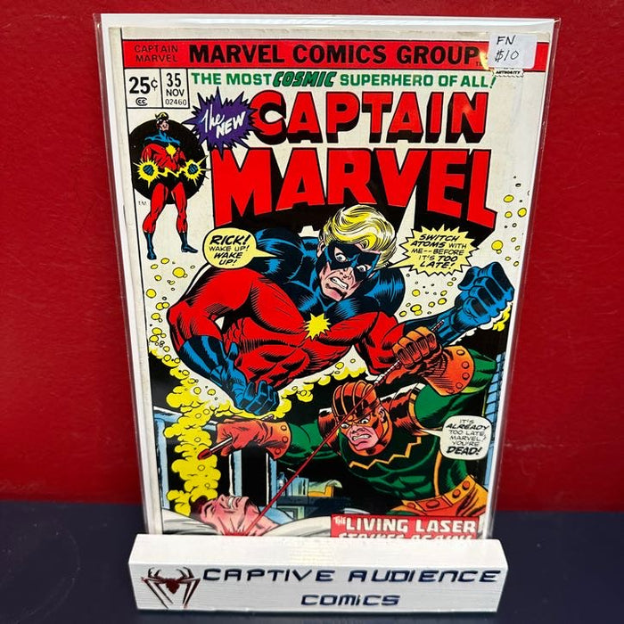 Captain Marvel, Vol. 1 #35 - FN