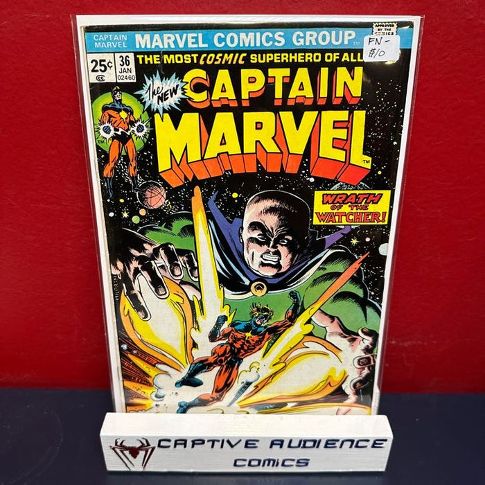 Captain Marvel, Vol. 1 #36 - FN-