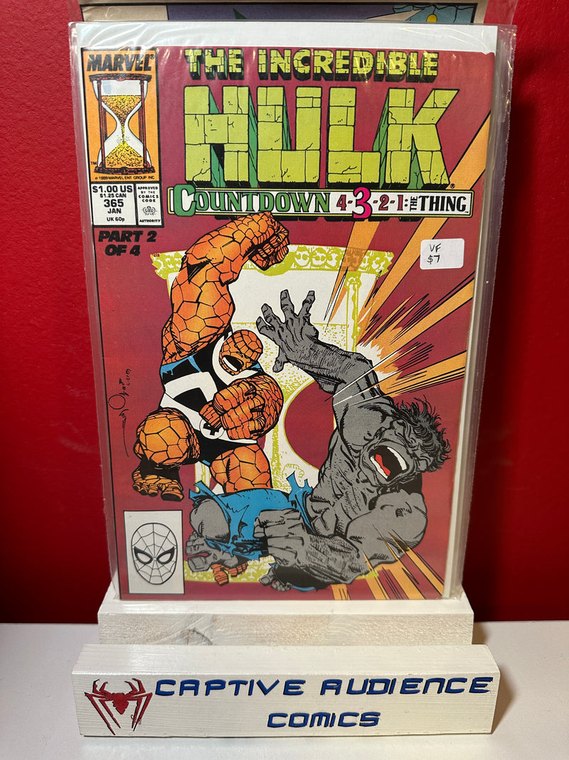 Incredible Hulk, The Vol. 1 #365 - VF