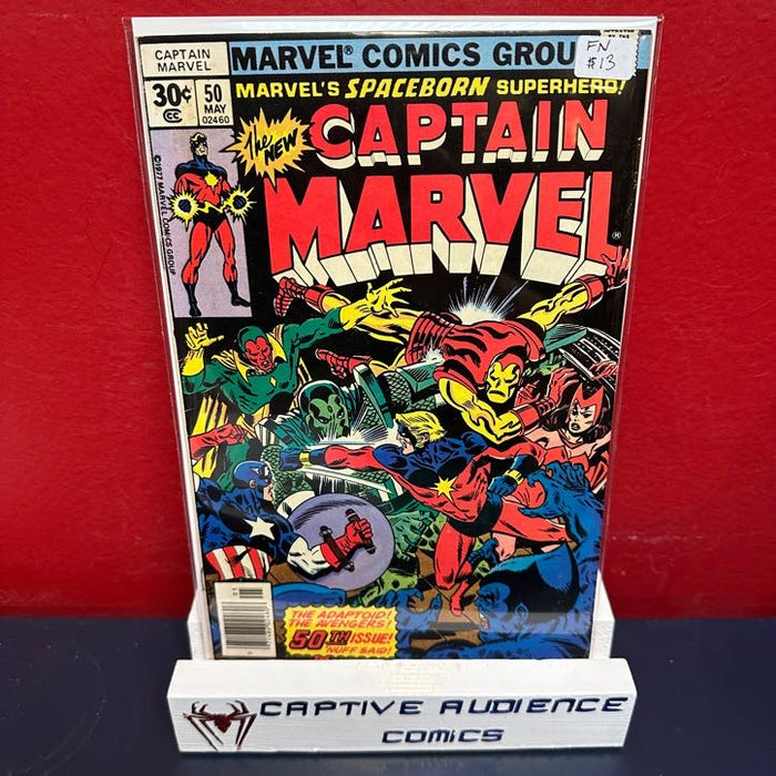 Captain Marvel, Vol. 1 #50 - FN