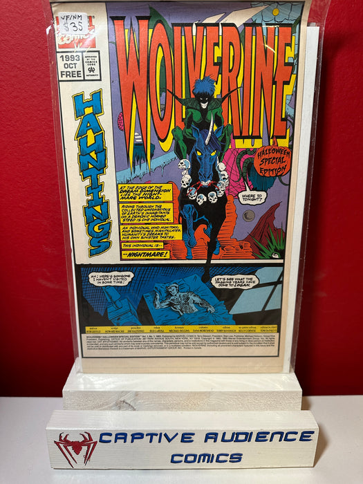 Wolverine Halloween Special Edition #1  - VF/NM