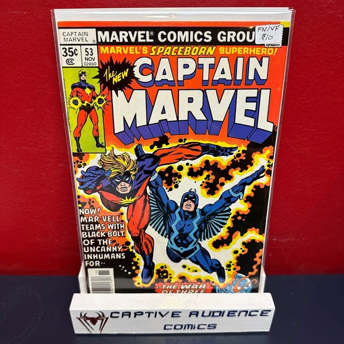 Captain Marvel, Vol. 1 #53 - FN/VF