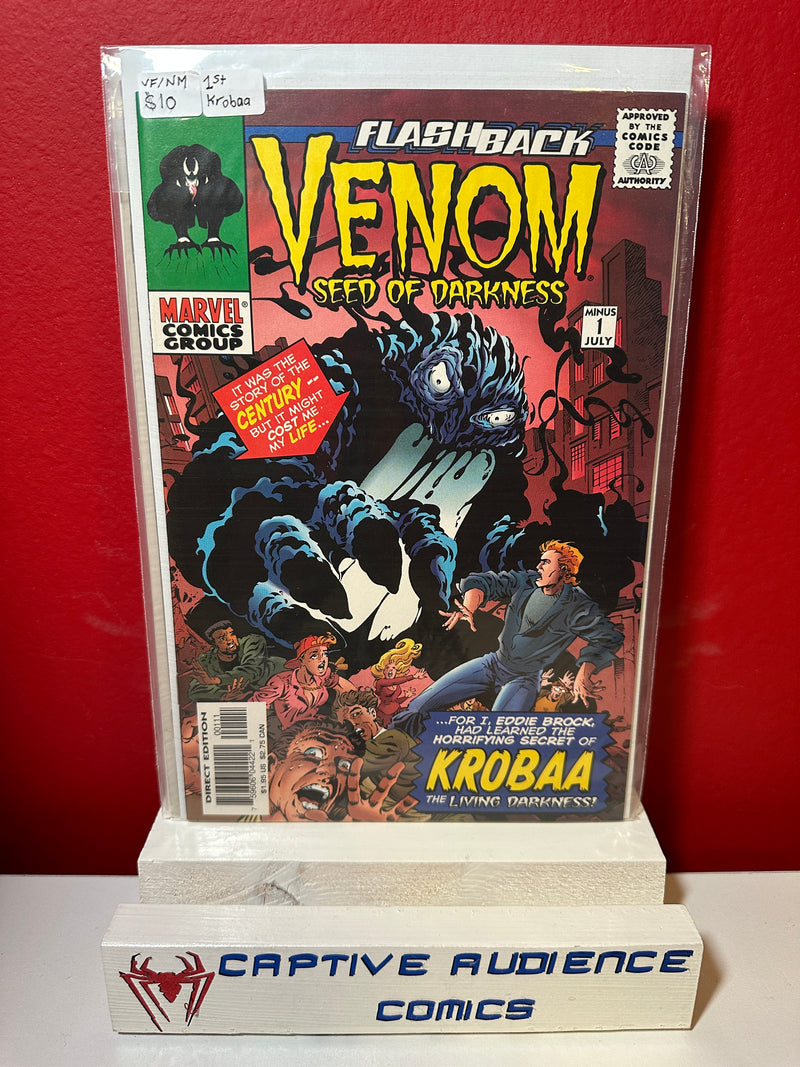 Venom: Seed of Darkness #-1 - 1st Krobaa - VF/NM