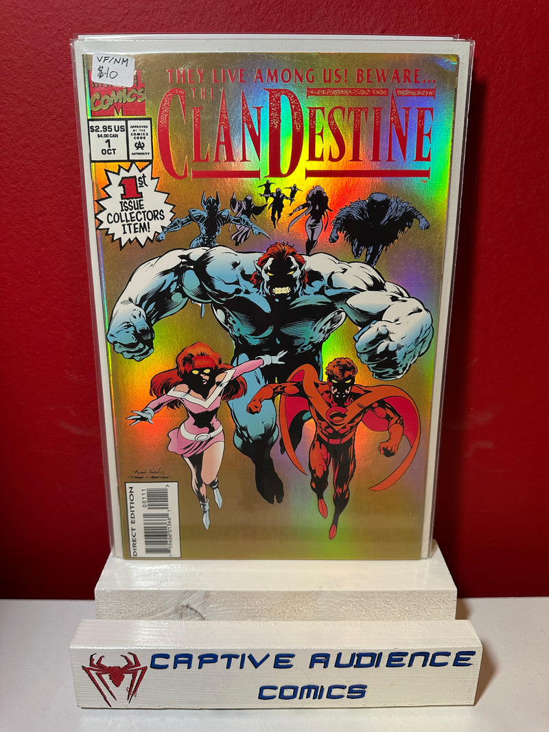 Clandestine, The Vol. 1 #1 - VF/NM