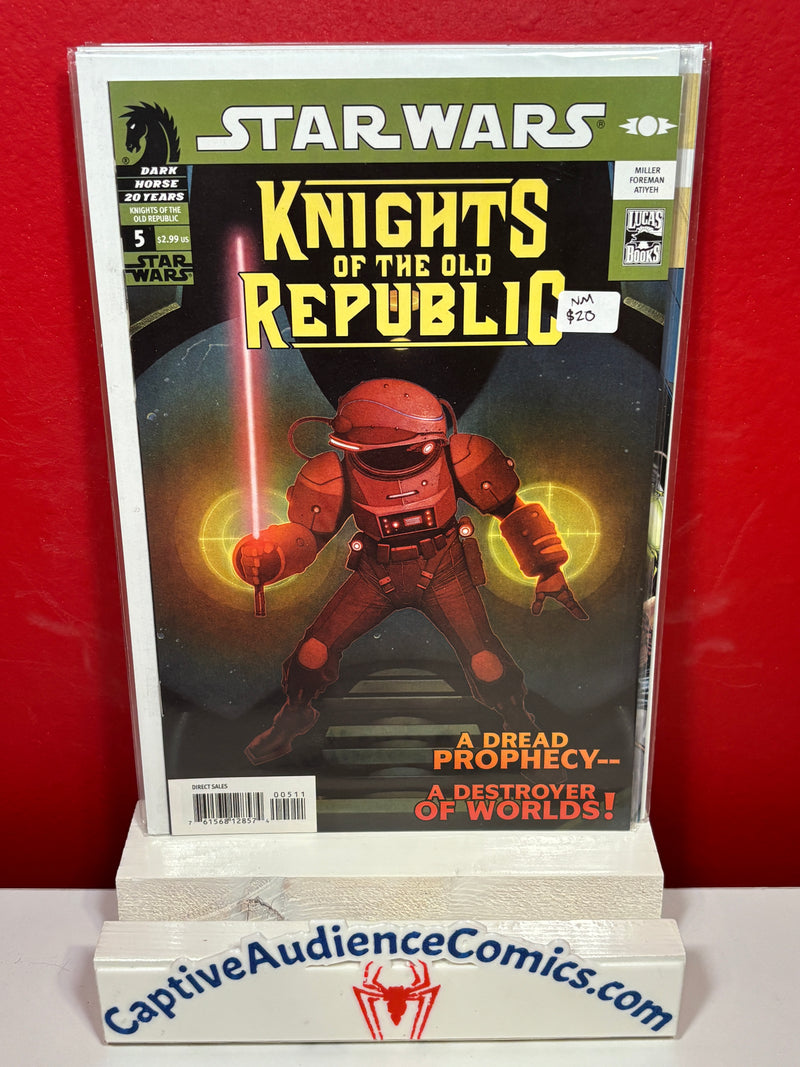 Star Wars: Knights of the Old Republic #5 - NM