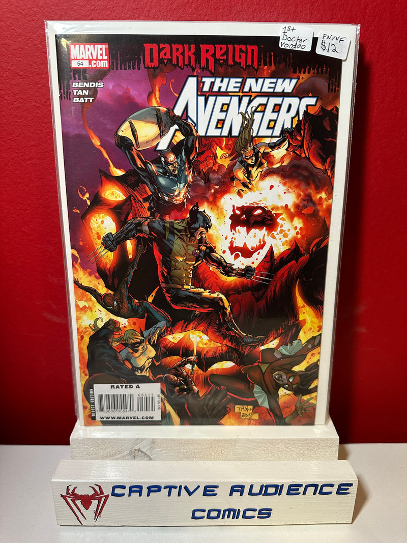 New Avengers, Vol. 1 #54 - 1st Doctor Voodoo - FN/VF