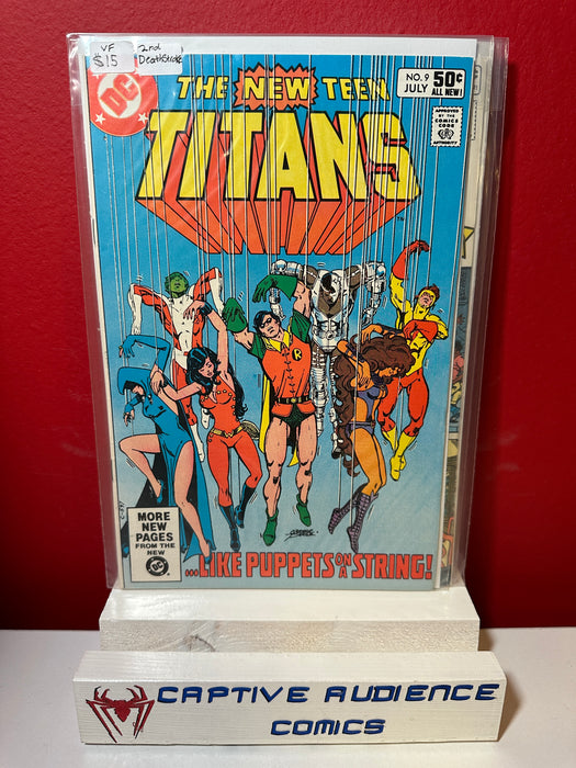New Teen Titans, The Vol. 1 #9 - 2nd Deathstroke - VF