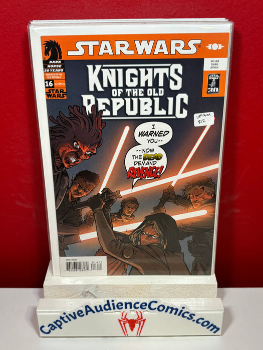 Star Wars: Knights of the Old Republic #16 - VF/NM