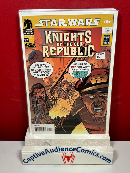 Star Wars: Knights of the Old Republic #17 - VF/NM