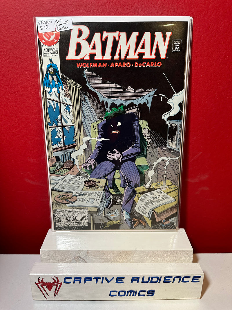 Batman, Vol. 1 #450 - 1st Curtis Base - VF/NM