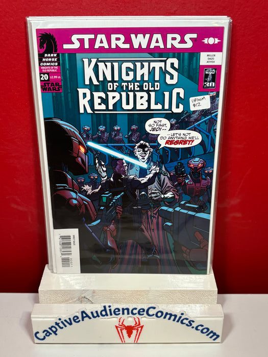 Star Wars: Knights of the Old Republic #20 - VF/NM