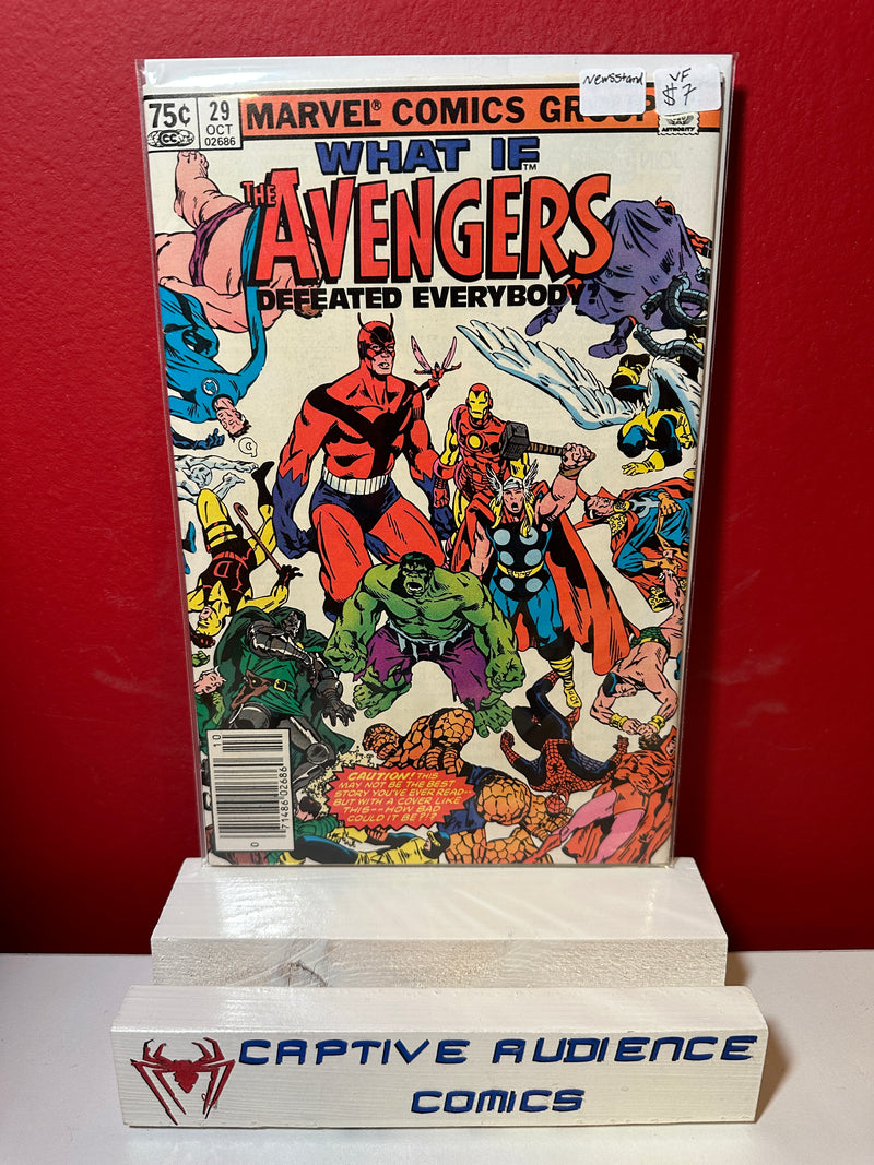 What If, Vol. 1 #29 - Newsstand - VF