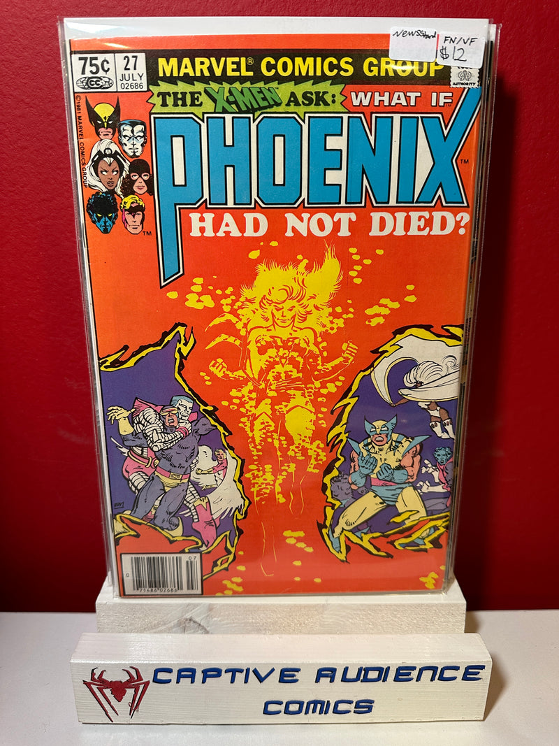 What If, Vol. 1 #27 - Newsstand - FN/VF
