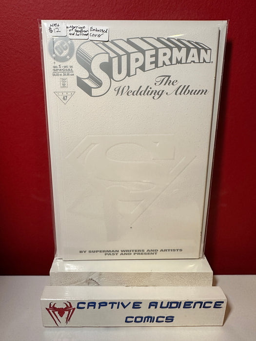 Superman: The Wedding Album #1 - Marriage of Superman and Lois Lane Embossed Cover - NM+