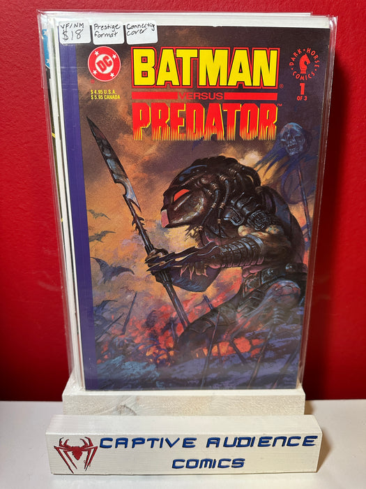 Batman versus Predator #1 - Prestige Format Connecting Cover - VF/NM