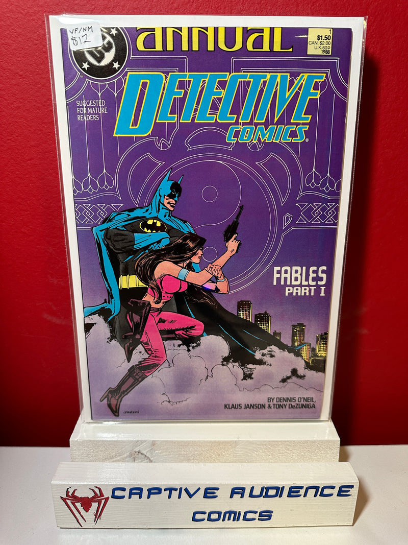 Detective Comics Annual, Vol. 1 #1 - VF/NM