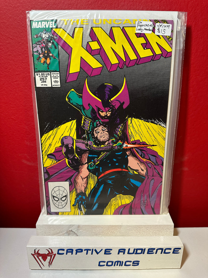 Uncanny X-Men, Vol. 1 #257 - 1st Psylocke as Lady Mandarin - VF/NM