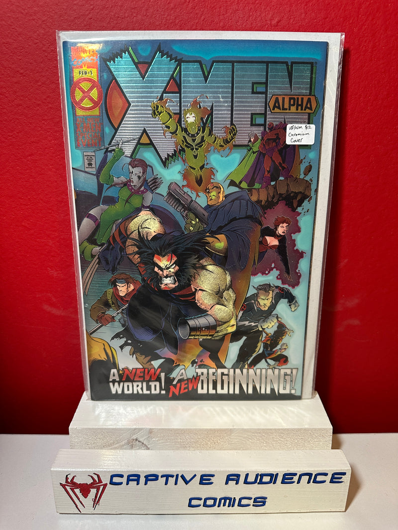 X-Men: Alpha #1 - Chromium Cover - VF/NM