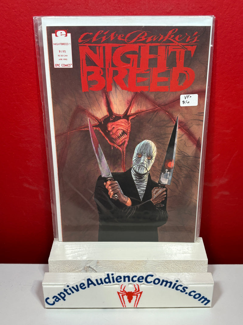 Clive Barker's: Night Breed #1 - VF+