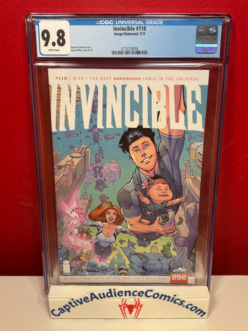 Invincible #118 - CGC 9.8