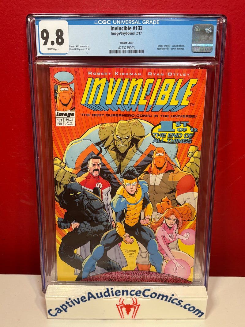 Invincible #133 - Image Tribute Variant - CGC 9.8