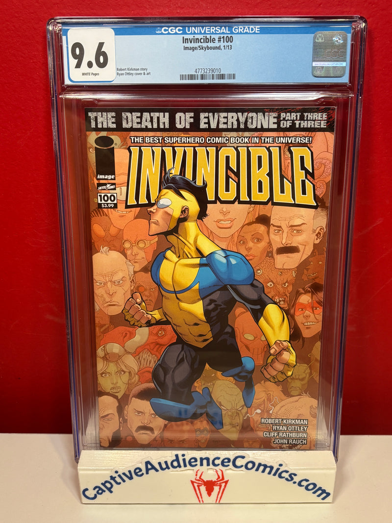 Invincible #100 - CGC 9.6