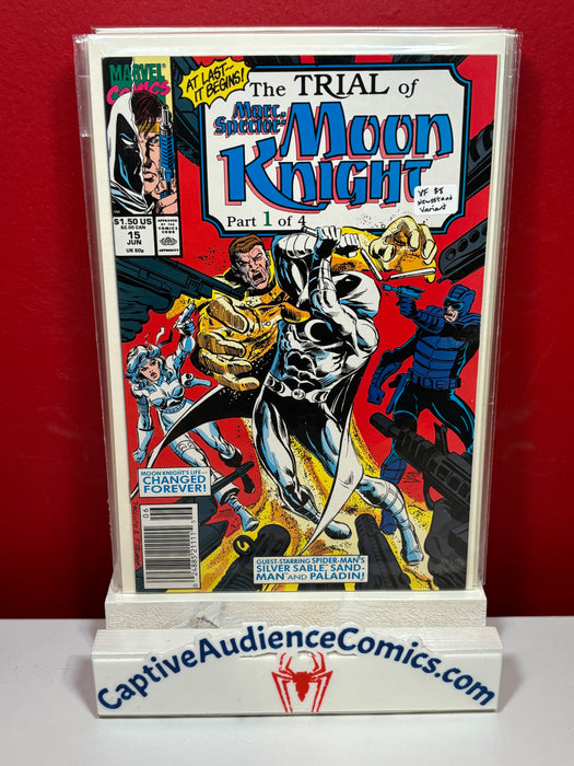 Marc Spector: Moon Knight #15 - Newsstand Variant - VF