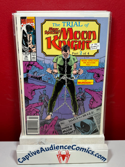 Marc Spector: Moon Knight #16 - Newsstand Variant - VF