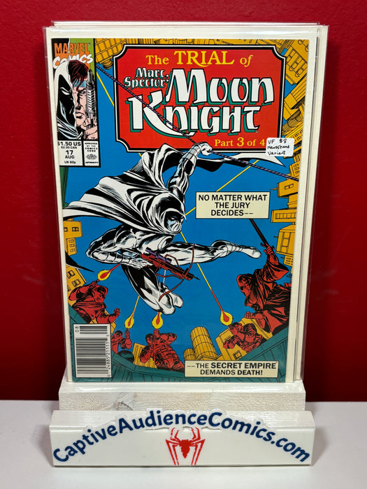 Marc Spector: Moon Knight #17 - Newsstand Variant - VF