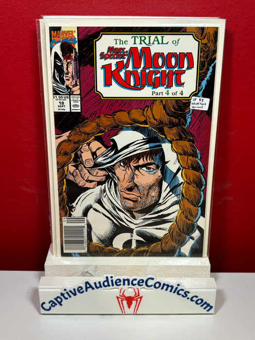 Marc Spector: Moon Knight #18 - Newsstand Variant - VF
