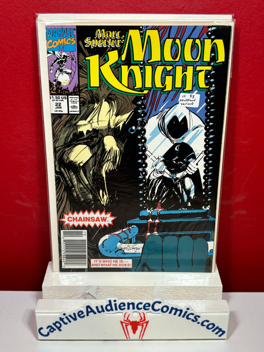 Marc Spector: Moon Knight #22 - Newsstand Variant - VF