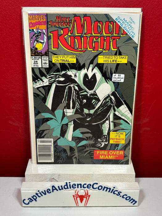 Marc Spector: Moon Knight #24 - Newsstand Variant - VF