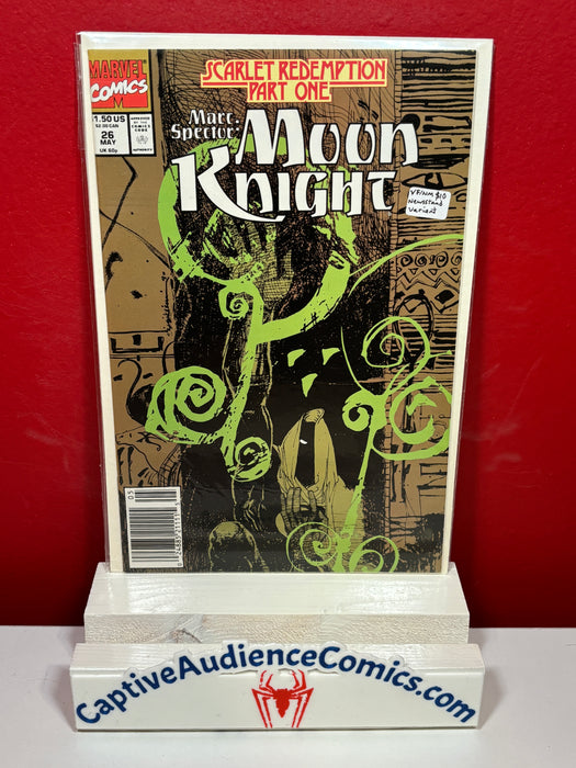 Marc Spector: Moon Knight #26 - Newsstand Variant - VF/NM