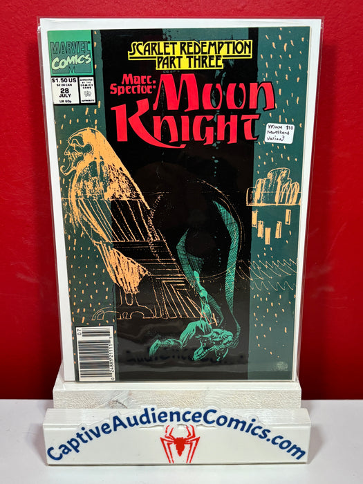 Marc Spector: Moon Knight #28 - Newsstand Variant - VF/NM