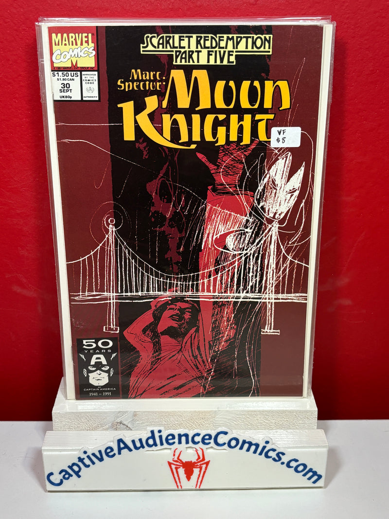 Marc Spector: Moon Knight #30 - VF