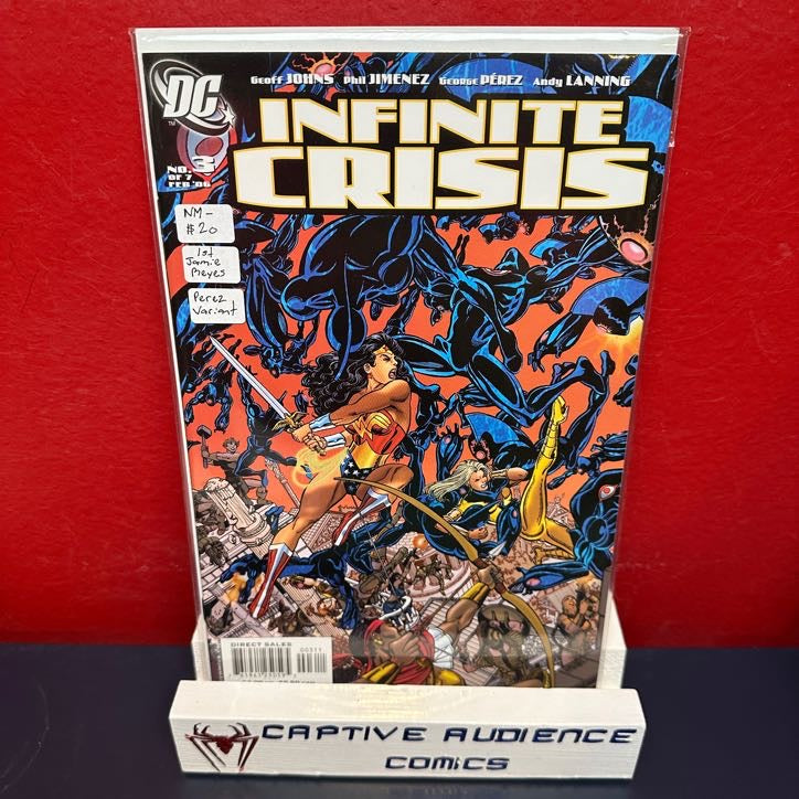 Infinite Crisis #3 - George Perez Variant 1st Jamie Reyes - NM-