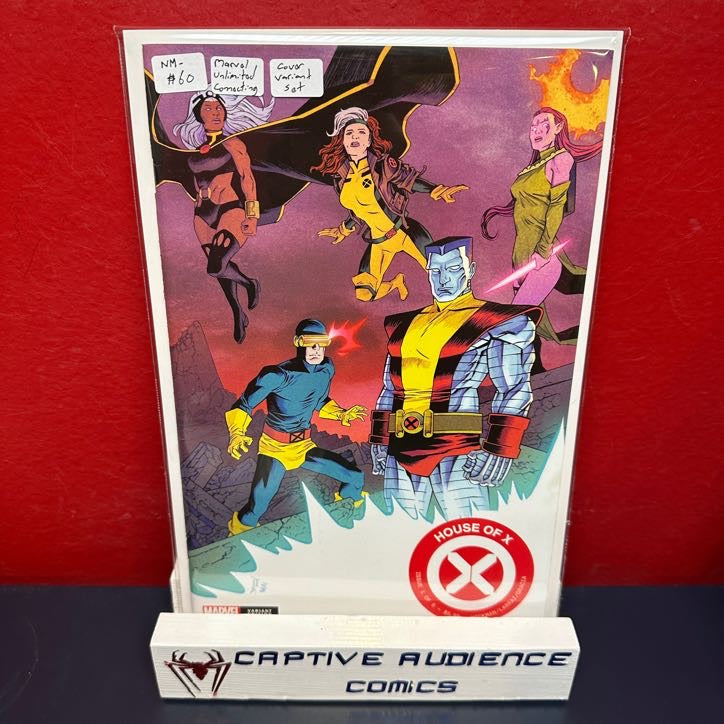 House of X #1 and #2 - Connecting Marvel Unlimited Variants - NM-