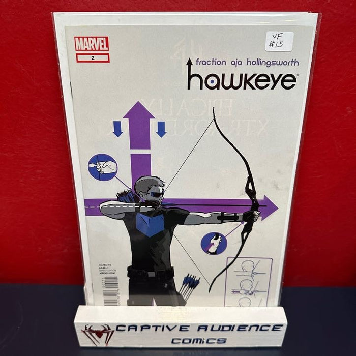 Hawkeye, Vol. 4 #2 - 1st Clint Barton Kate Bishop Team-Up - VF