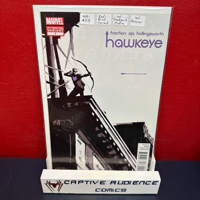 Hawkeye, Vol. 4 #1 - 2nd Print Variant 1st Lucky the Pizza Dog - NM-