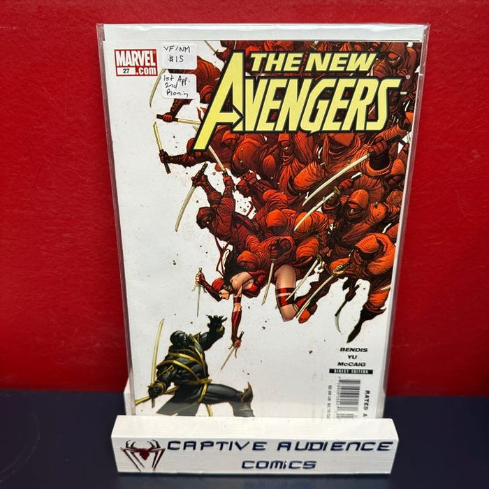 New Avengers, Vol. 1 #27 - 1st Clint Barton Ronin - VF/NM