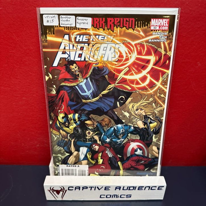 New Avengers, Vol. 1 #53 - 1st Brother Voodoo Sorceror Supreme - VF/NM