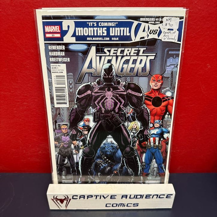 Secret Avengers, Vol. 1 #23 - 1st Agent Venom Persona - NM