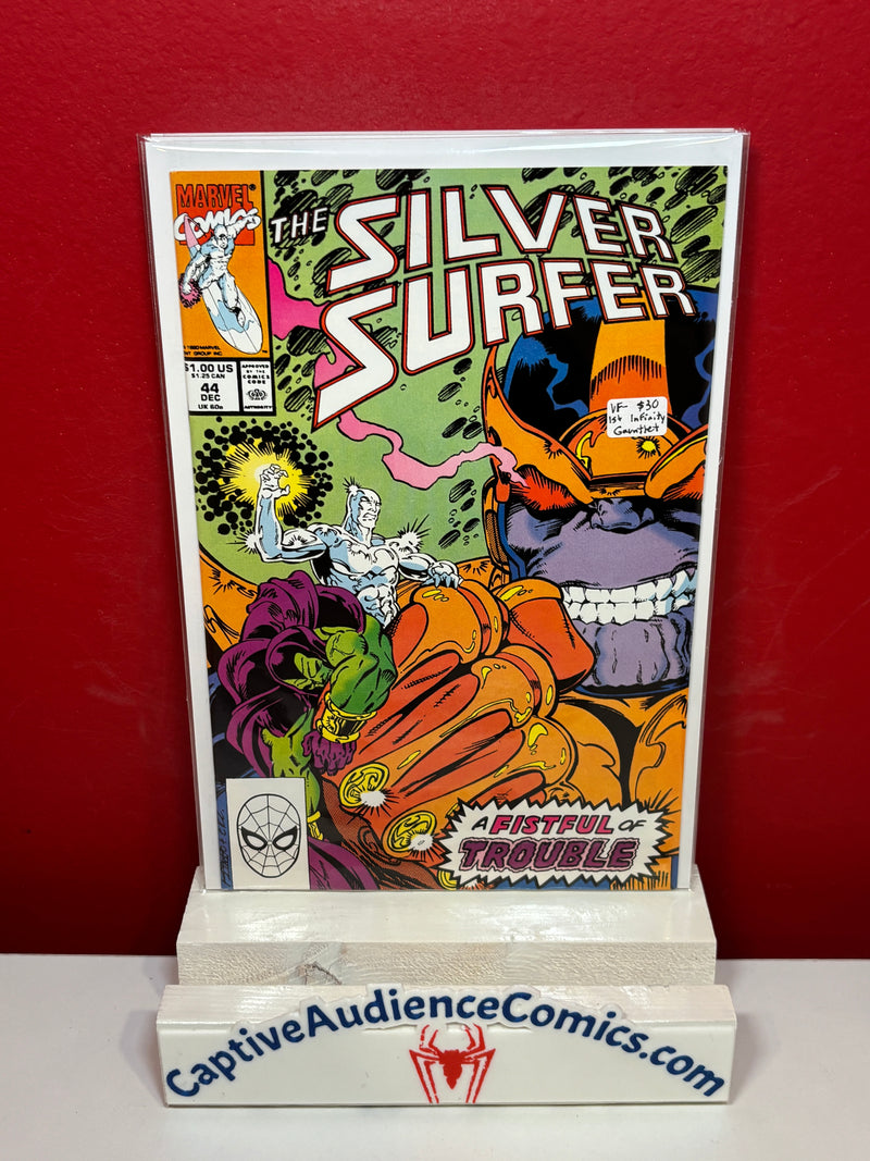 Silver Surfer, Vol. 3 #44 - 1st Infinity Gauntlet - VF-