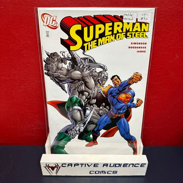 Superman: The Man of Steel #19 - Mattel Variant - VF-