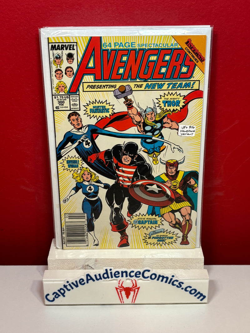 Avengers, The Vol. 1 #300 - Newsstand Variant - VF+