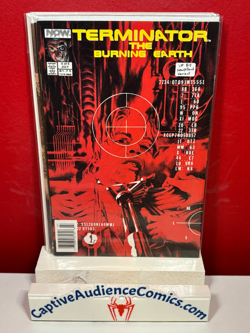 Terminator: The Burning Earth, The #5 - Newsstand Variant - VF