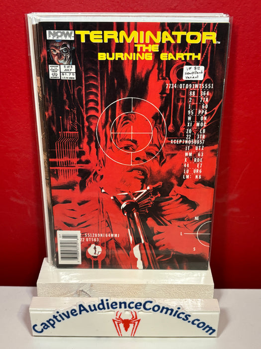 Terminator: The Burning Earth, The #5 - Newsstand Variant - VF