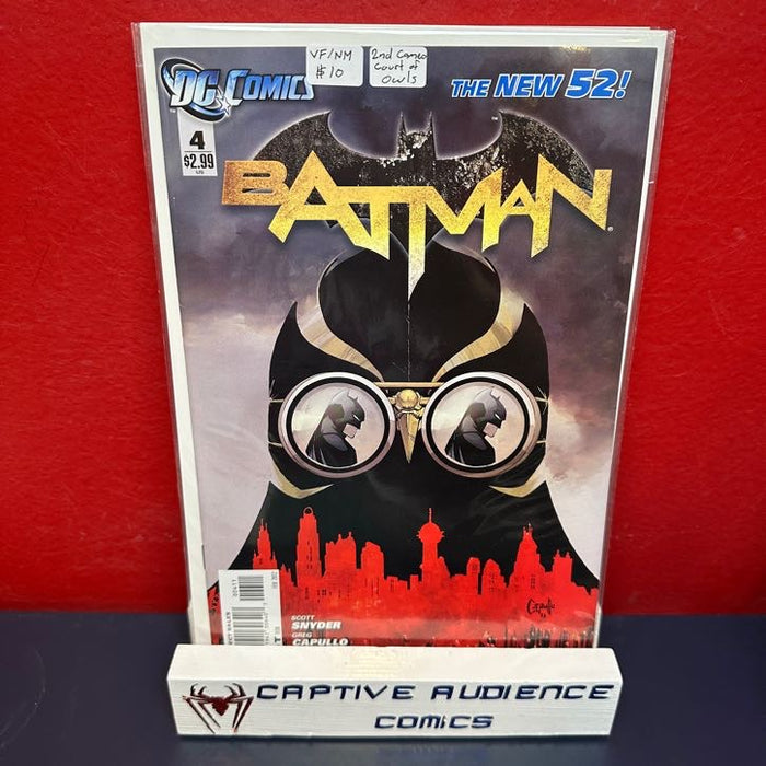 Batman, Vol. 2 #2 - 2nd Camoe Court of Owls - VF/NM